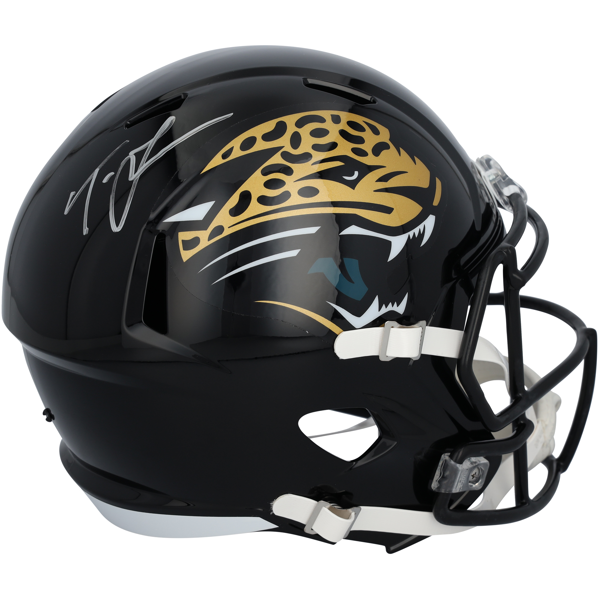 Trevor Lawrence Jacksonville Jaguars Autographed Riddell 1995-2012 Throwback Speed Replica Helmet