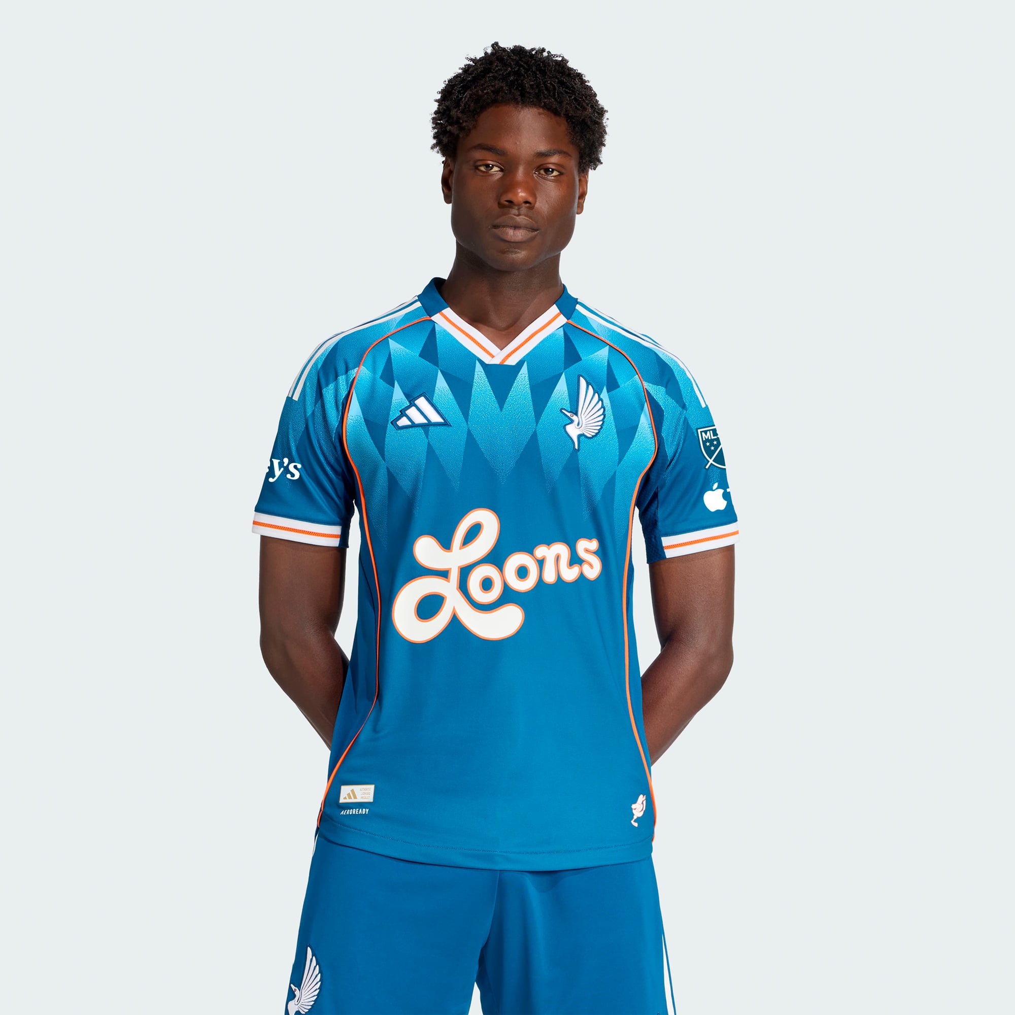 Men's adidas Blue Minnesota United FC 2025 Third Authentic Jersey
