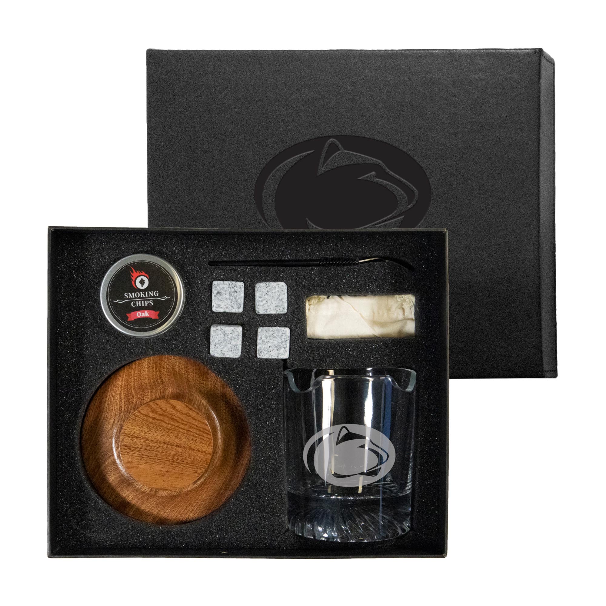 Penn State Nittany Lions Nine-Piece Whiskey Smoke Set