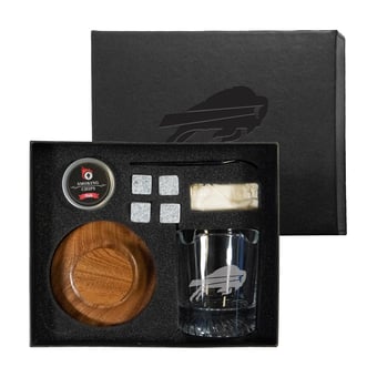 Buffalo Bills Nine-Piece Whiskey Smoke Set