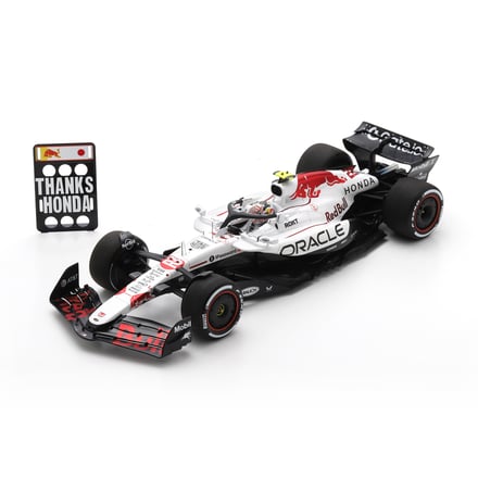 Red Bull Racing 2025 Japan GP Yuki Tsunoda 1:18 Model with Pitboard
