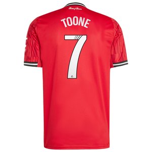Maillot Domicile Manchester United adidas WSL 2025-26 avec flocage Toone 7, vue 4