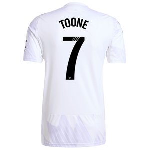 Maillot Extérieur Manchester United adidas WSL 24/25 avec flocage Toone 7, vue 4