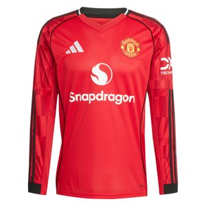 Maillot Domicile Manchester United adidas 2025-26 - Manches longues avec flocage Mainoo 37, vue 3