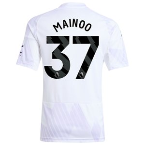 Maillot Extérieur de Manchester United adidas 2025-26 - Enfants avec flocage Mainoo 37, vue 4
