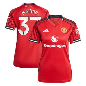 Maillot Domicile Manchester United adidas 2025-26 - Femme avec flocage Mainoo 37, vue 1