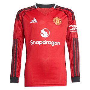Maillot Domicile Manchester United adidas 2025-26 - Enfant - Manches longues avec flocage Mainoo 37, vue 3