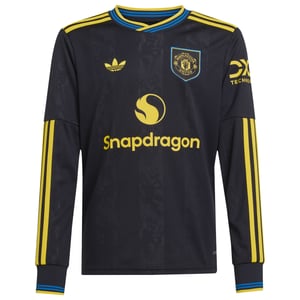 Troisième Maillot Manchester United adidas 2025-26 - Manches longues - Enfants avec flocage Mainoo 37, vue 3