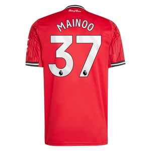 Maillot Domicile Manchester United adidas 2025-26 avec flocage Mainoo 37, vue 4
