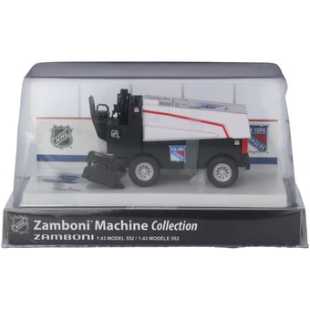 Phil Esposito New York Rangers Autographed 1:43 Scale Die-Cast Zamboni