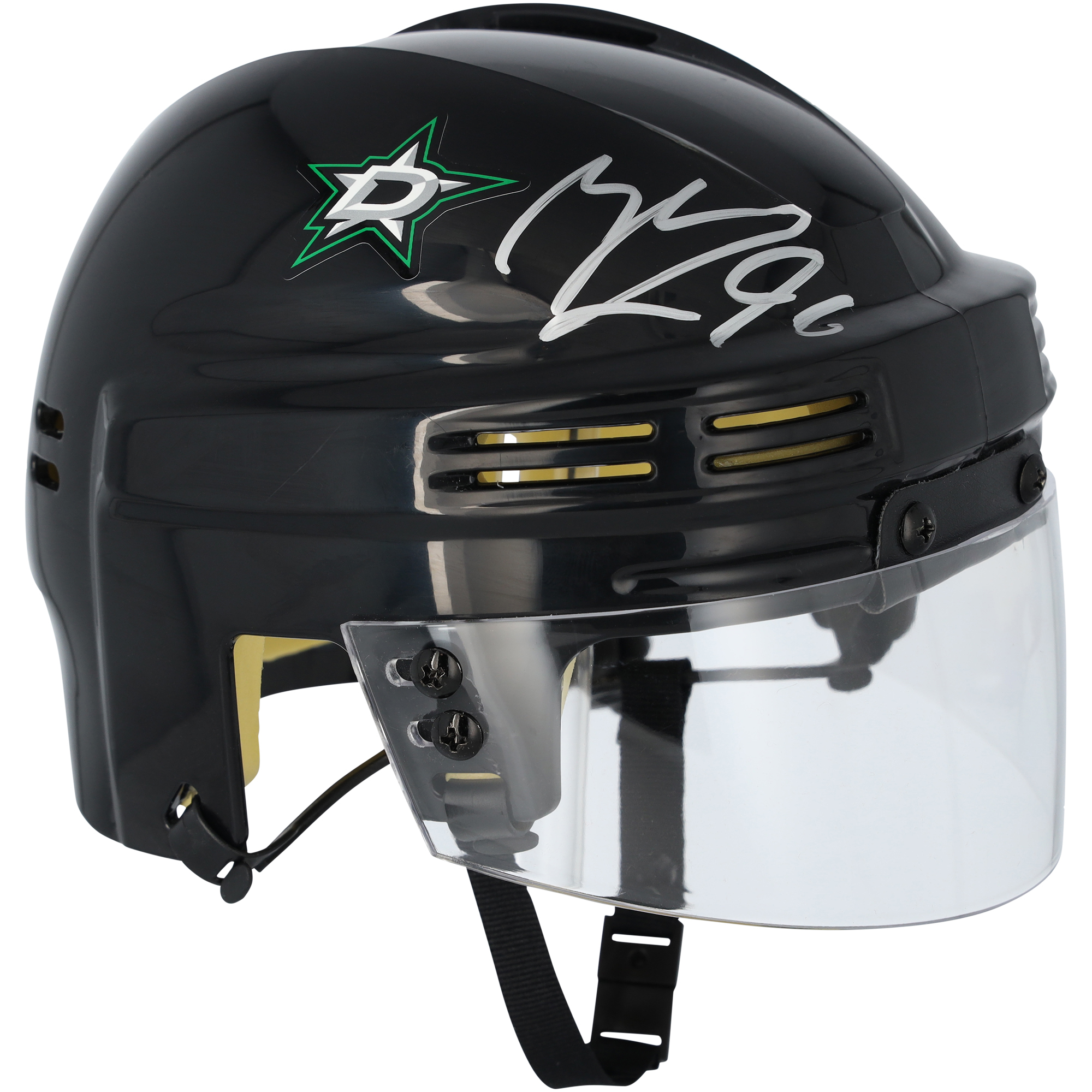 Mikko Rantanen Dallas Stars Autographed Black Mini Helmet