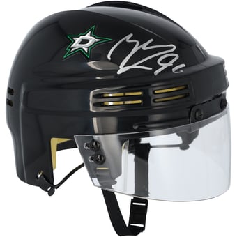 Mikko Rantanen Dallas Stars Autographed Black Mini Helmet
