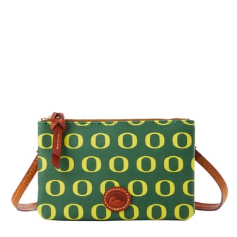 Dooney & Bourke  Oregon Ducks Top Zip Crossbody Bag