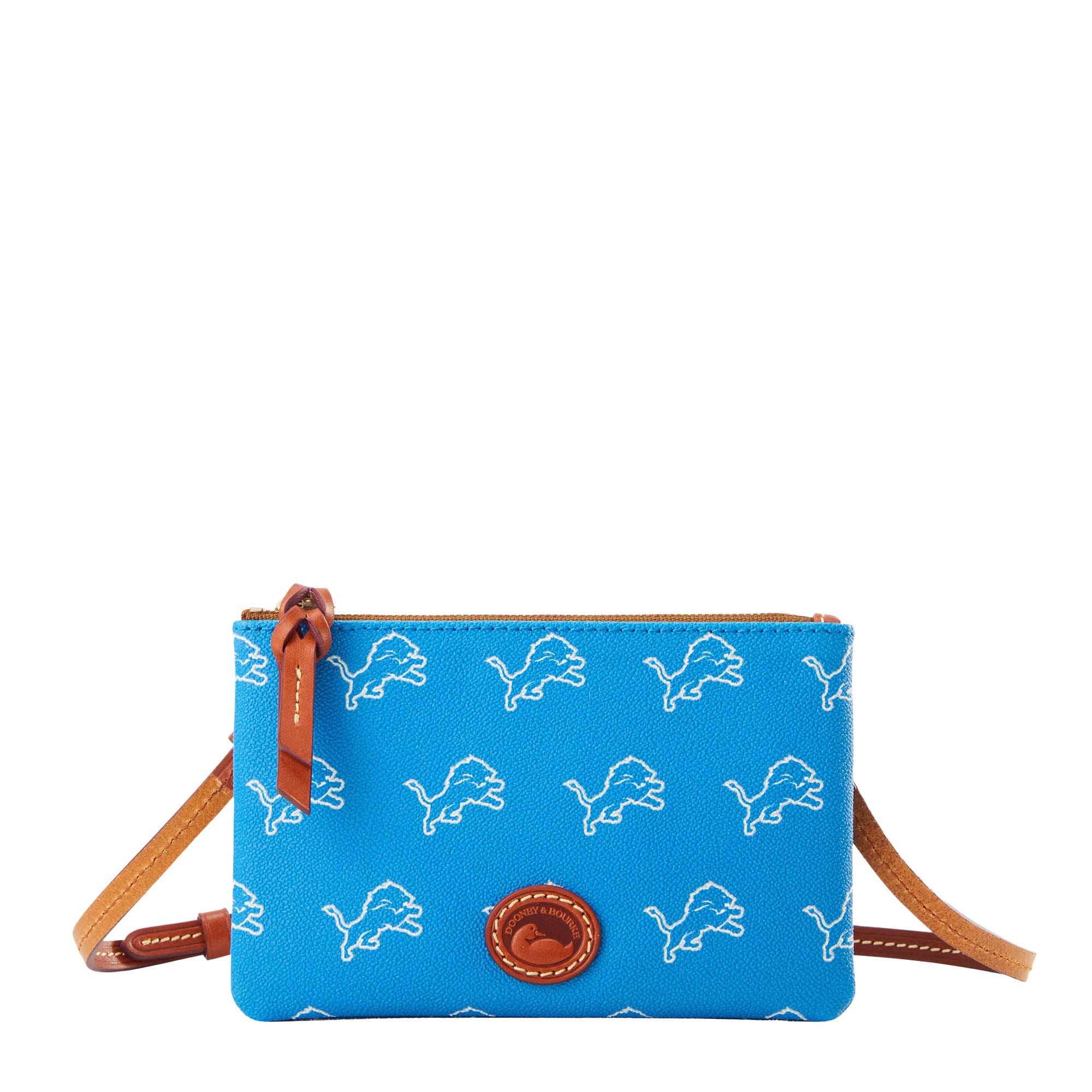 Dooney & Bourke  Detroit Lions Top Zip Crossbody Bag