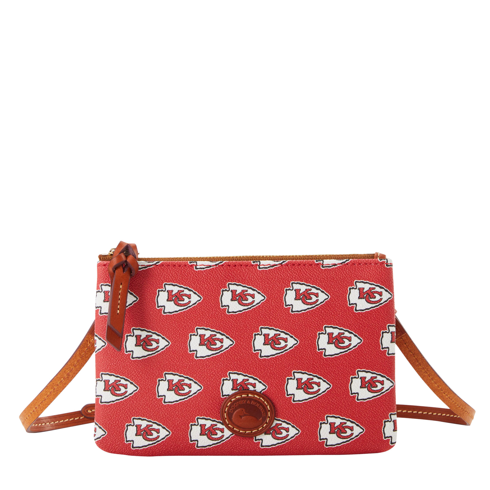 Dooney & Bourke  Kansas City Chiefs Top Zip Crossbody Bag