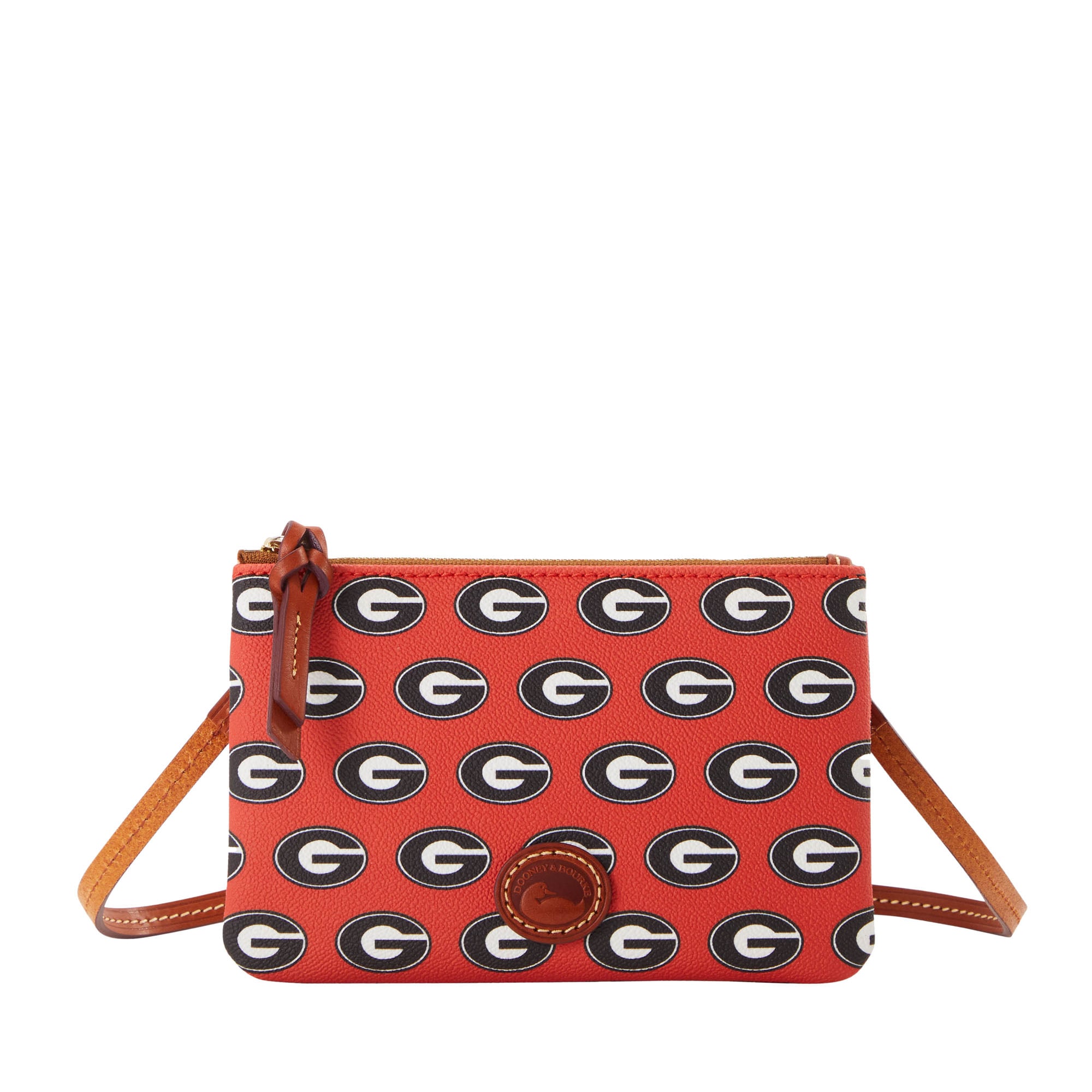 Dooney & Bourke Georgia Bulldogs Top Zip Crossbody Bag