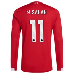 Maillot Authentique Liverpool adidas Domicile 25/26 - Manches longues avec flocage M.Salah 11, vue 4