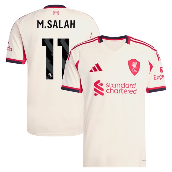 Maillot adidas Liverpool Extérieur 25/26 avec flocage M.Salah 11