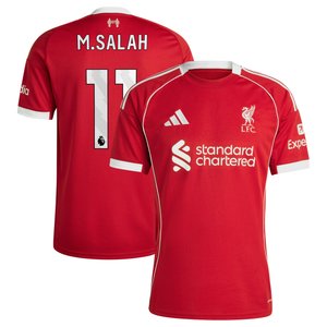 Maillot Liverpool adidas Domicile 25/26 avec flocage M.Salah 11, vue 2