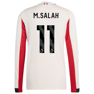 Maillot Authentique adidas Liverpool Extérieur 25/26 - Manches Longues avec flocage M.Salah 11, vue 4