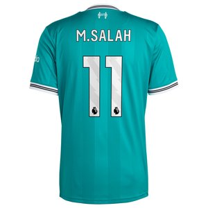 Maillot adidas Liverpool Troisième 25/26 avec flocage M.Salah 11, vue 4