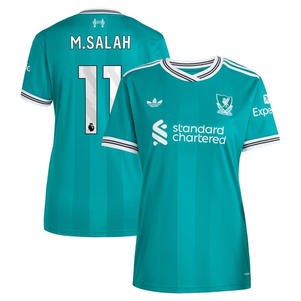 Maillot adidas Liverpool Troisième 25/26 - Femme avec flocage M.Salah 11