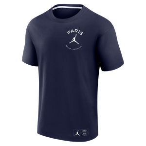 T-Shirt Logo PSG x Jordan Wings - Bleu, vue 3
