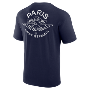 T-Shirt Logo PSG x Jordan Wings - Bleu, vue 4