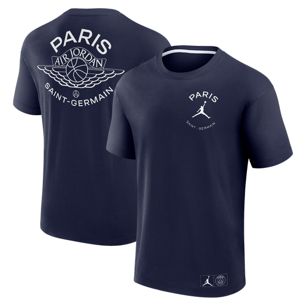 T-Shirt Logo PSG x Jordan Wings - Bleu