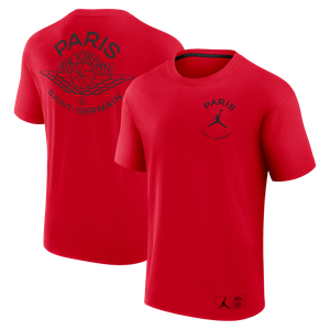T-Shirt Logo PSG x Jordan Wings - Rouge, vue 2