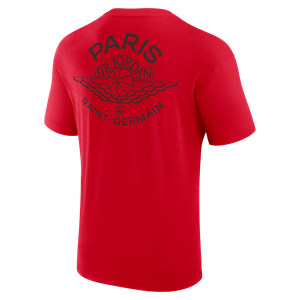 T-Shirt Logo PSG x Jordan Wings - Rouge, vue 4