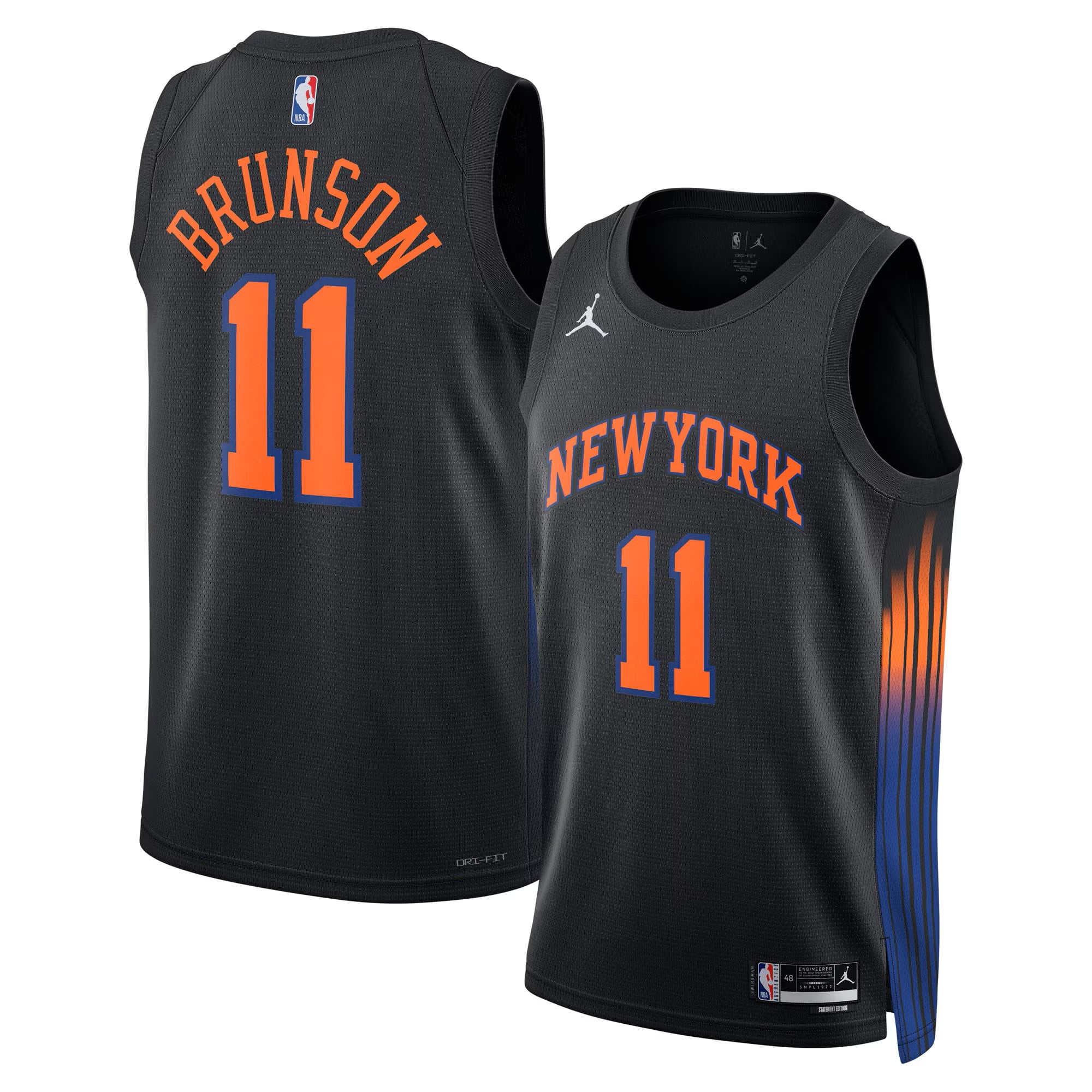 New York Knicks Jordan Statement Swingman-Trikot – Brunson – Unisex