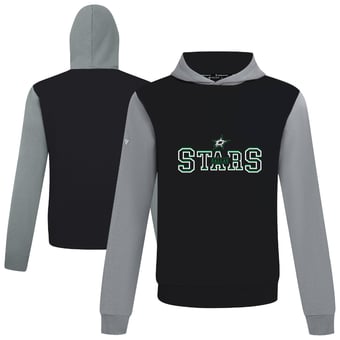 Men's Levelwear  Black/Gray Dallas Stars Ultimate Journey Pullover Hoodie