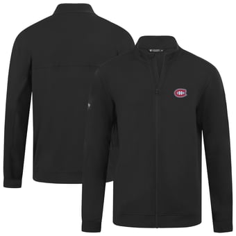 Men's Levelwear  Black Montreal Canadiens Alec Full-Zip Jacket