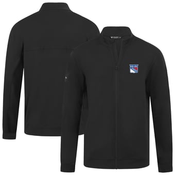 Men's Levelwear  Black New York Rangers Alec Full-Zip Jacket