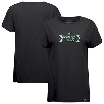 Women's Levelwear  Black Dallas Stars Influx Journey T-Shirt