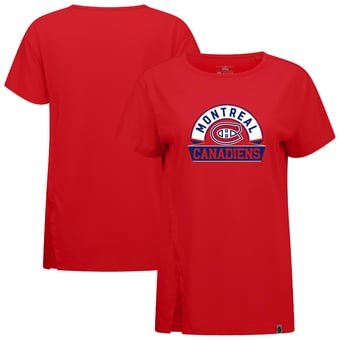 Women's Levelwear  Red Montreal Canadiens Influx Banner Arch T-Shirt