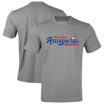 Youth Levelwear  Gray New York Rangers Little Richmond Monument T-Shirt