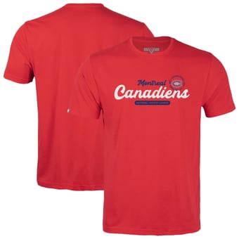 Youth Levelwear  Red Montreal Canadiens Little Richmond Monument T-Shirt