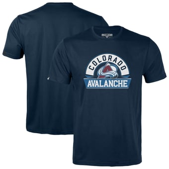 Youth Levelwear  Navy Colorado Avalanche Little Richmond Banner Arch T-Shirt