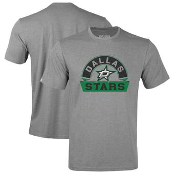 Youth Levelwear  Gray Dallas Stars Little Richmond Banner Arch T-Shirt