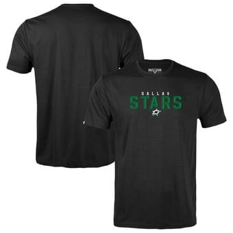 Youth Levelwear  Black Dallas Stars Little Richmond Carve T-Shirt