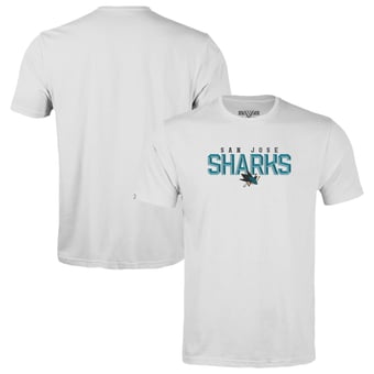 Youth Levelwear  White San Jose Sharks Little Richmond Carve T-Shirt