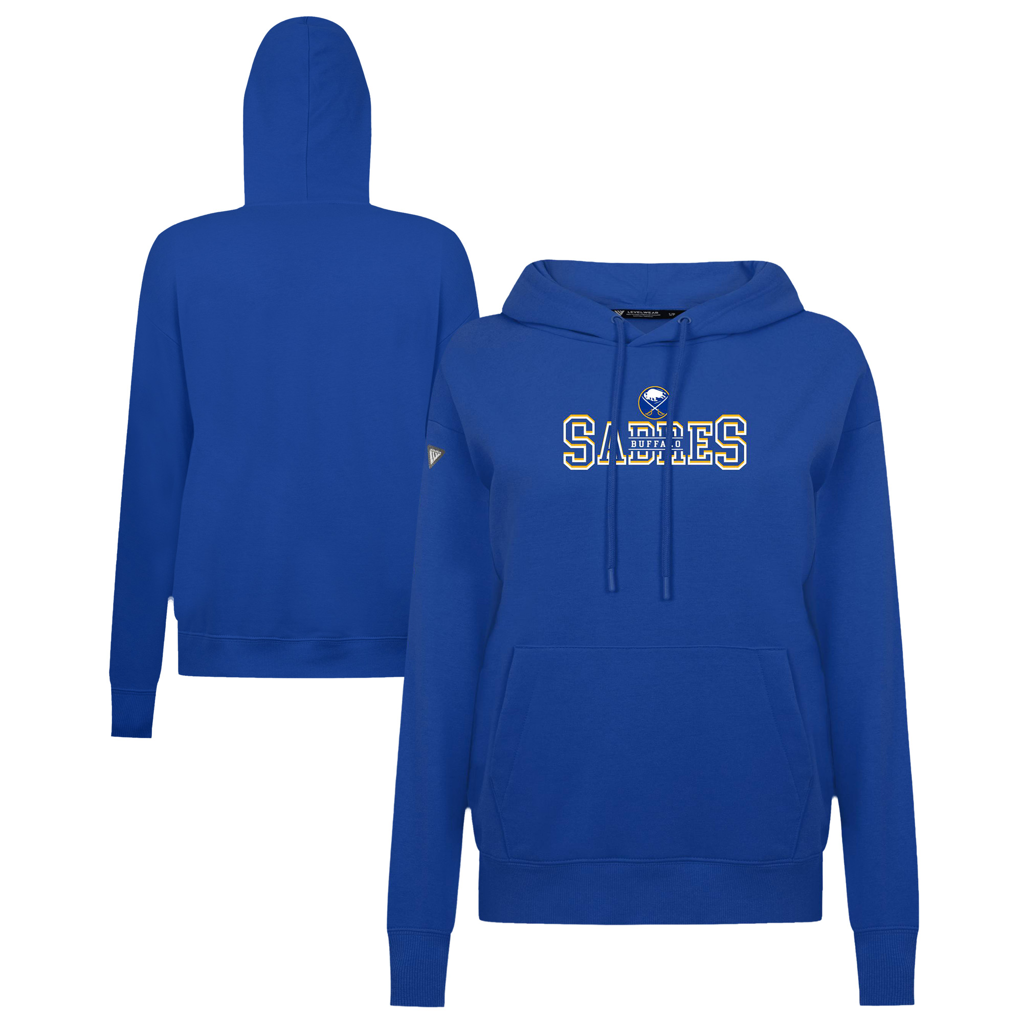 Women’s Levelwear Royal Buffalo Sabres Adorn Journey Pullover Hoodie Women’s Levelwear Royal Buffalo Sabres Adorn Journey Pullover Hoodie