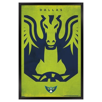 Dallas Wings 24" x 36" Framed Poster