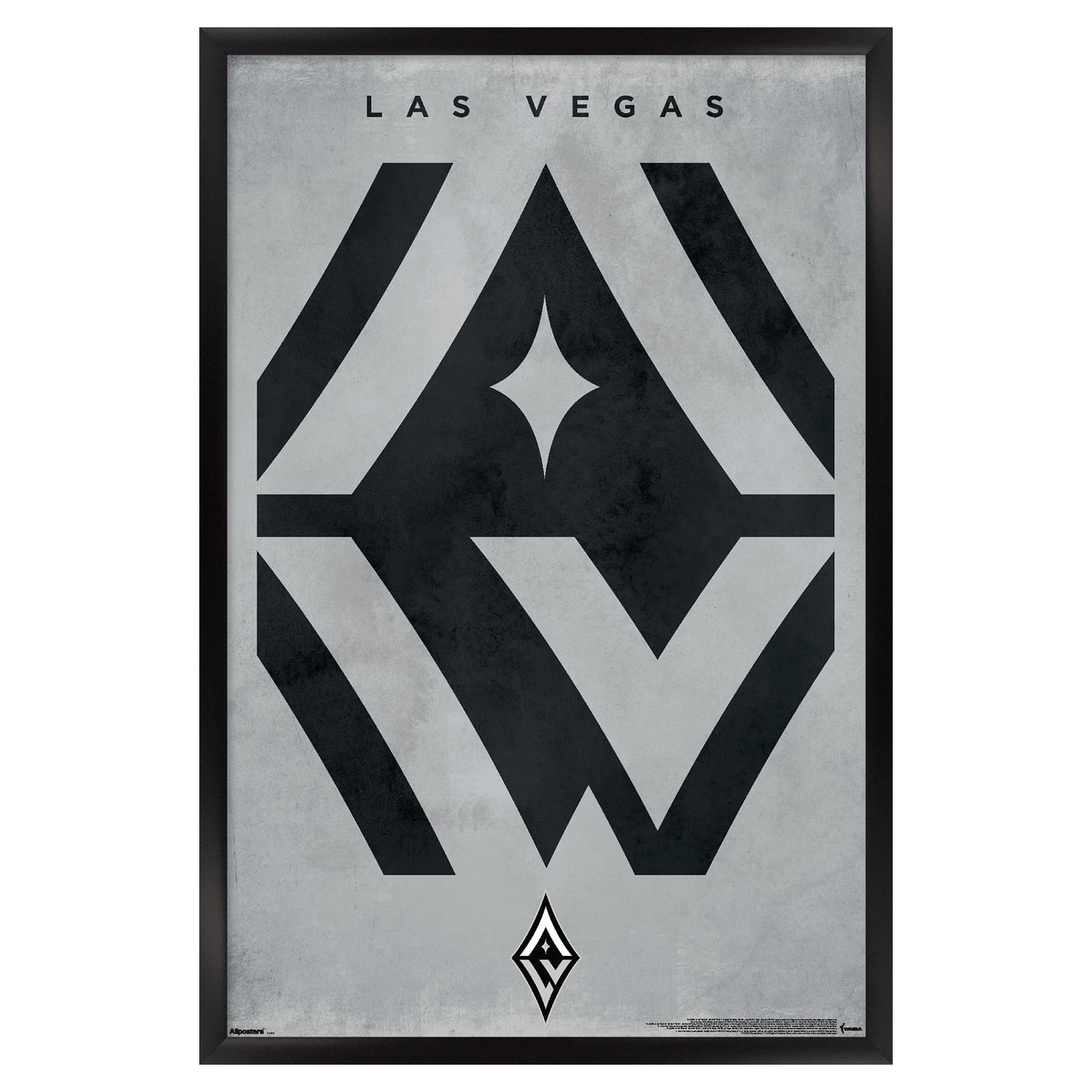 Las Vegas Aces 24" x 36" Framed Poster