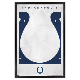 Indianapolis Colts 24" x 36" Framed Poster