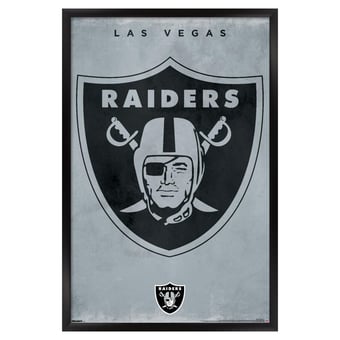 Las Vegas Raiders 24" x 36" Framed Poster