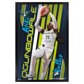 Arike Ogunbowale Dallas Wings 24" x 36" Framed Player Poster