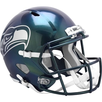 Riddell  Seattle Seahawks Rivalries Collection On-Field Alternate Speed Replica Helmet